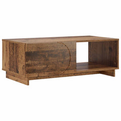vidaXL Coffee Table Old Wood 95 x 50.5 x 35 cm Engineered Wood 2