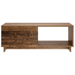 vidaXL Coffee Table Old Wood 95 x 50.5 x 35 cm Engineered Wood 4
