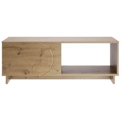 vidaXL Coffee Table Artisan Oak 95 x 50.5 x 35 cm Engineered Wood 4