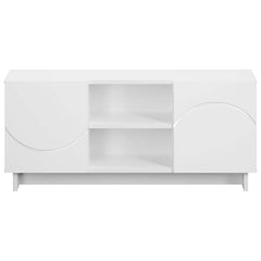 TV Stand Engineered Wood 90 x 34.5 x 40 cm White