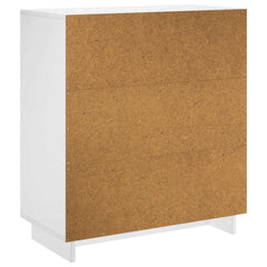 Sideboard 67 x 34.5 x 75 cm Engineered Wood White
