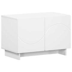 TV Stand Engineered Wood 60 x 34.5 x 40 cm White