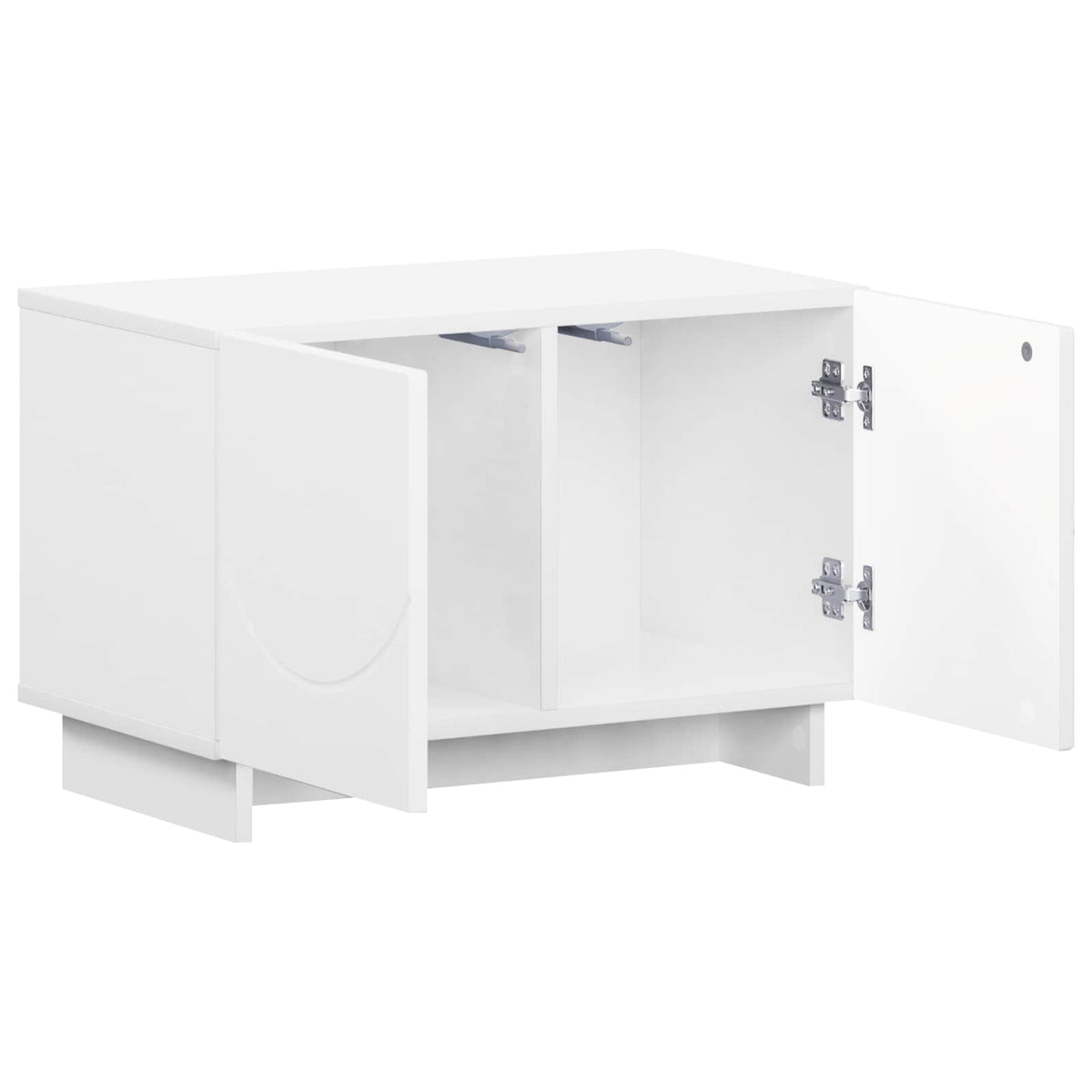 TV Stand Engineered Wood 60 x 34.5 x 40 cm White