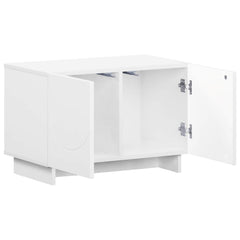 TV Stand Engineered Wood 60 x 34.5 x 40 cm White