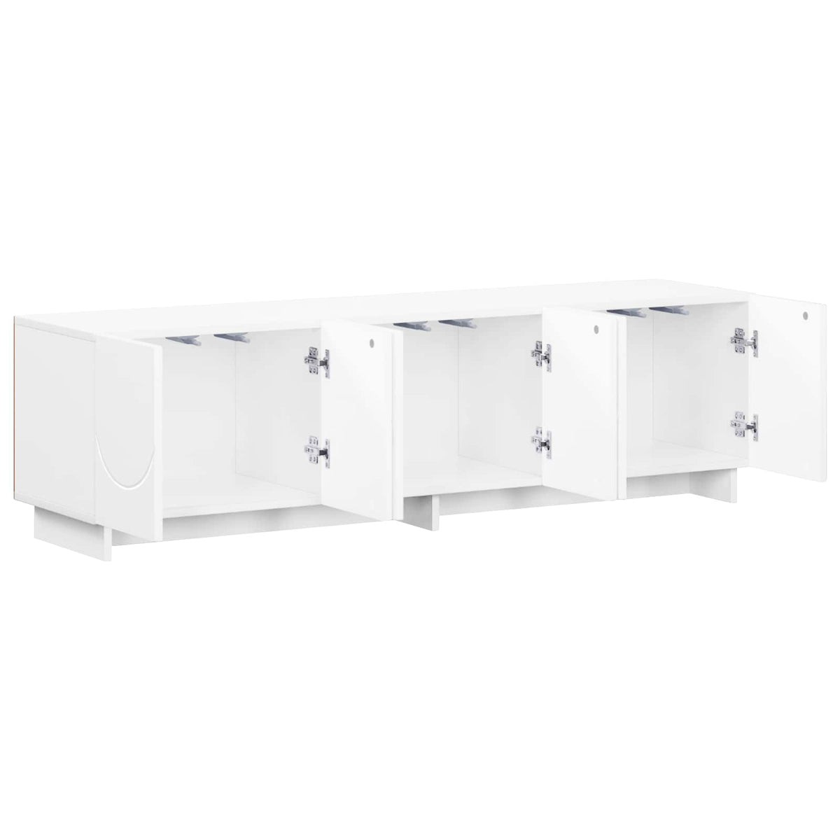 TV Stand Engineered Wood 140 x 34.5 x 40 cm White