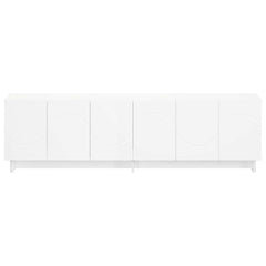 TV Stand Engineered Wood 140 x 34.5 x 40 cm White