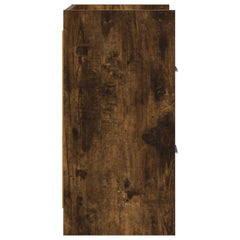 vidaXL Bedside Tables Smoked Oak 40 x 30 x 60 cm Engineered Wood 5