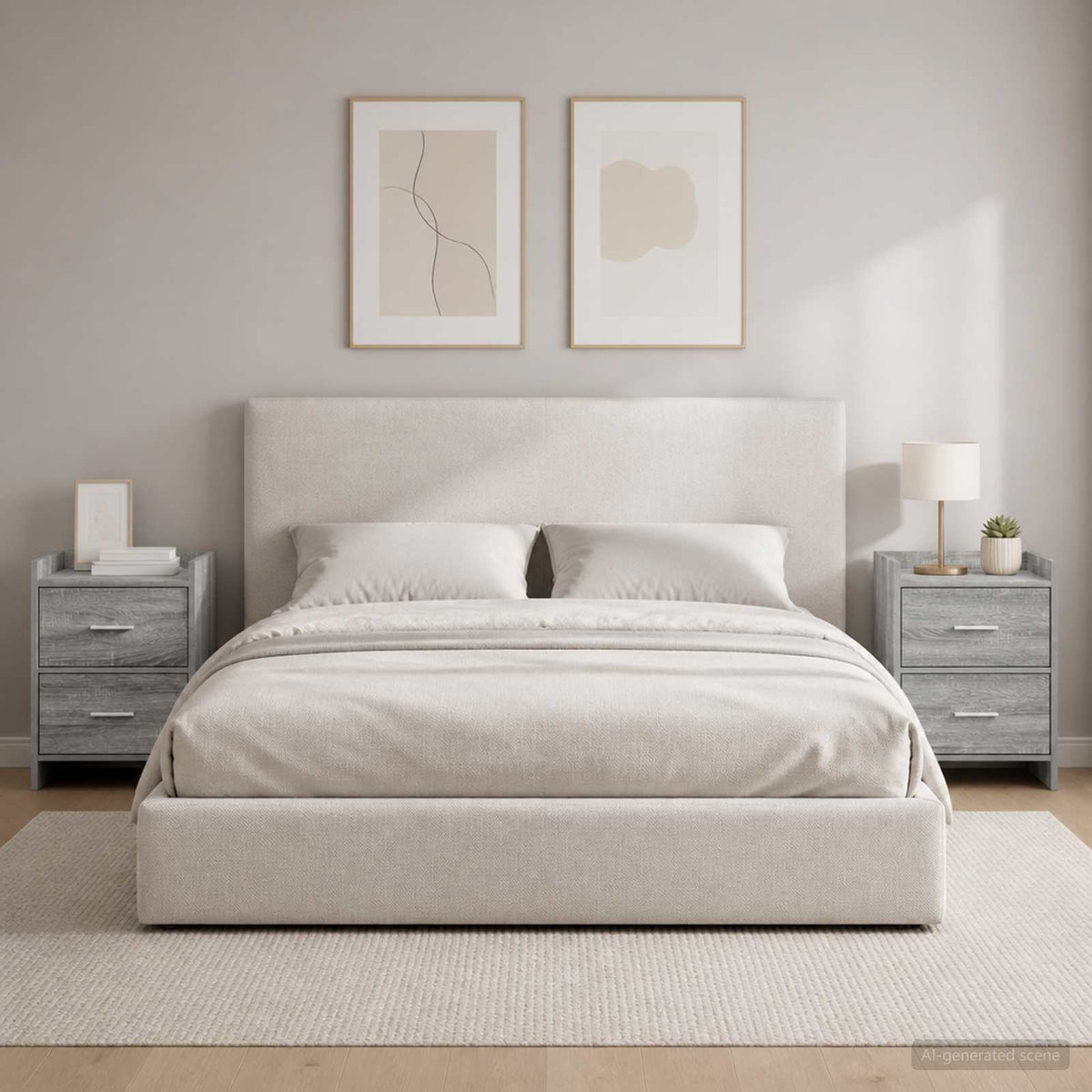 vidaXL Bedside Tables 40 x 30 x 60 cm Engineered Wood