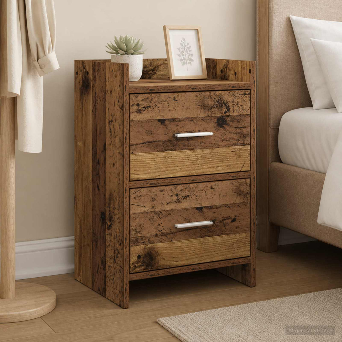 vidaXL Bedside Tables 40 x 30 x 60 cm Engineered Wood