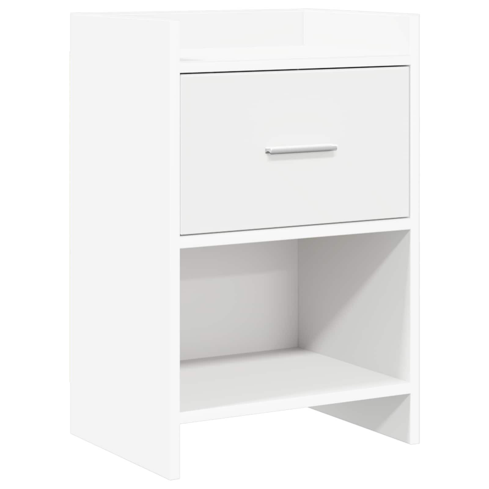 vidaXL Bedside Tables White 40 x 30 x 60 cm Engineered Wood 1