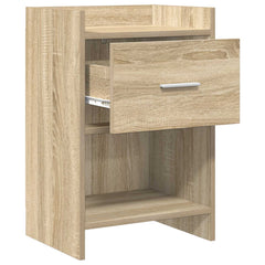 vidaXL Bedside Tables 2 pcs Sonoma Oak 40 x 30 x 60 cm Engineered Wood 3