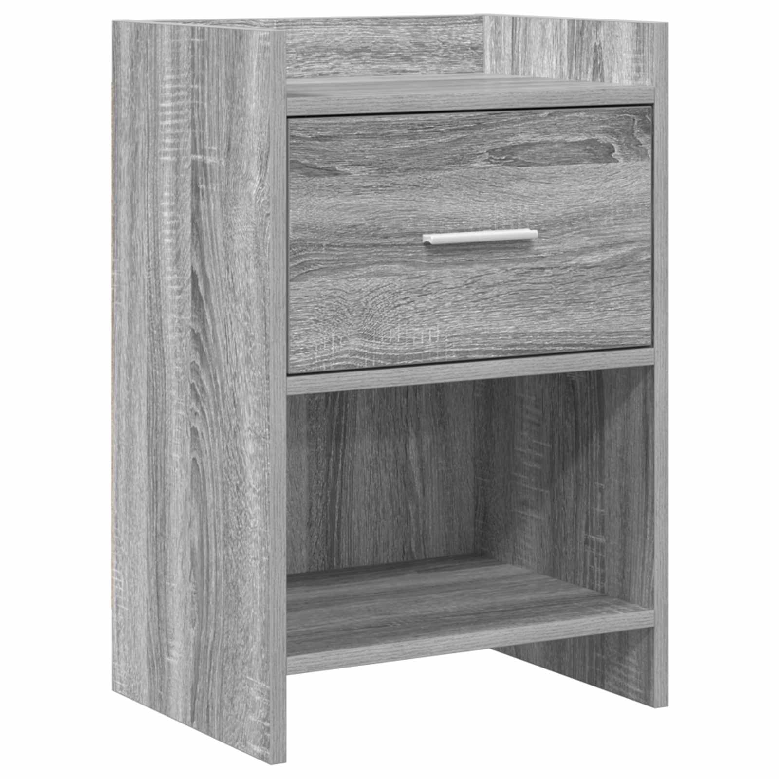 vidaXL Bedside Tables Grey Sonoma 40 x 30 x 60 cm Engineered Wood 1