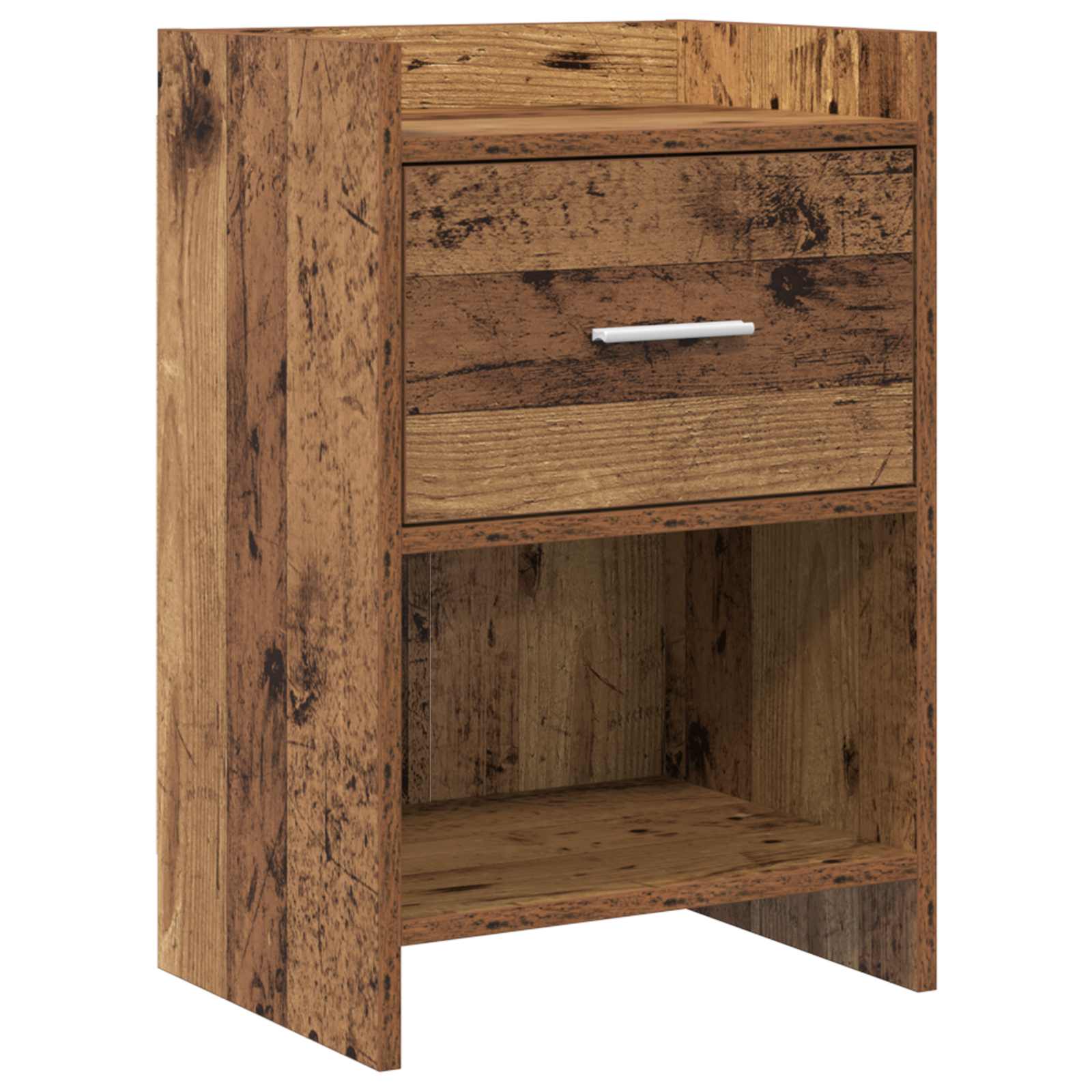 vidaXL Bedside Tables Old Wood 40 x 30 x 60 cm Engineered Wood 1