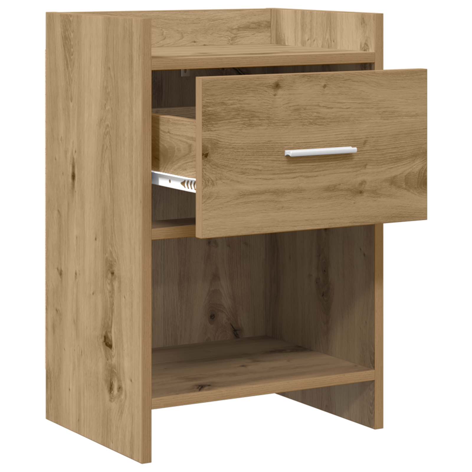 vidaXL Bedside Tables Artisan Oak 40 x 30 x 60 cm Engineered Wood 3