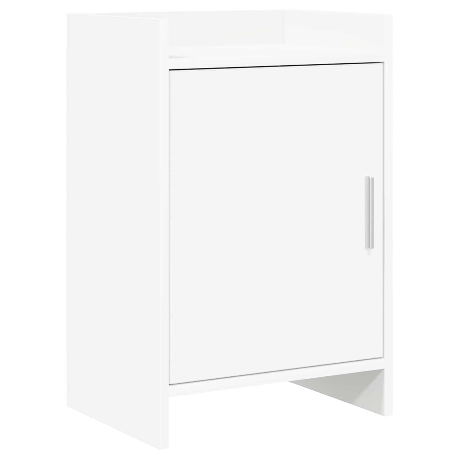 vidaXL Bedside Tables White 40 x 30 x 60 cm Engineered Wood 1