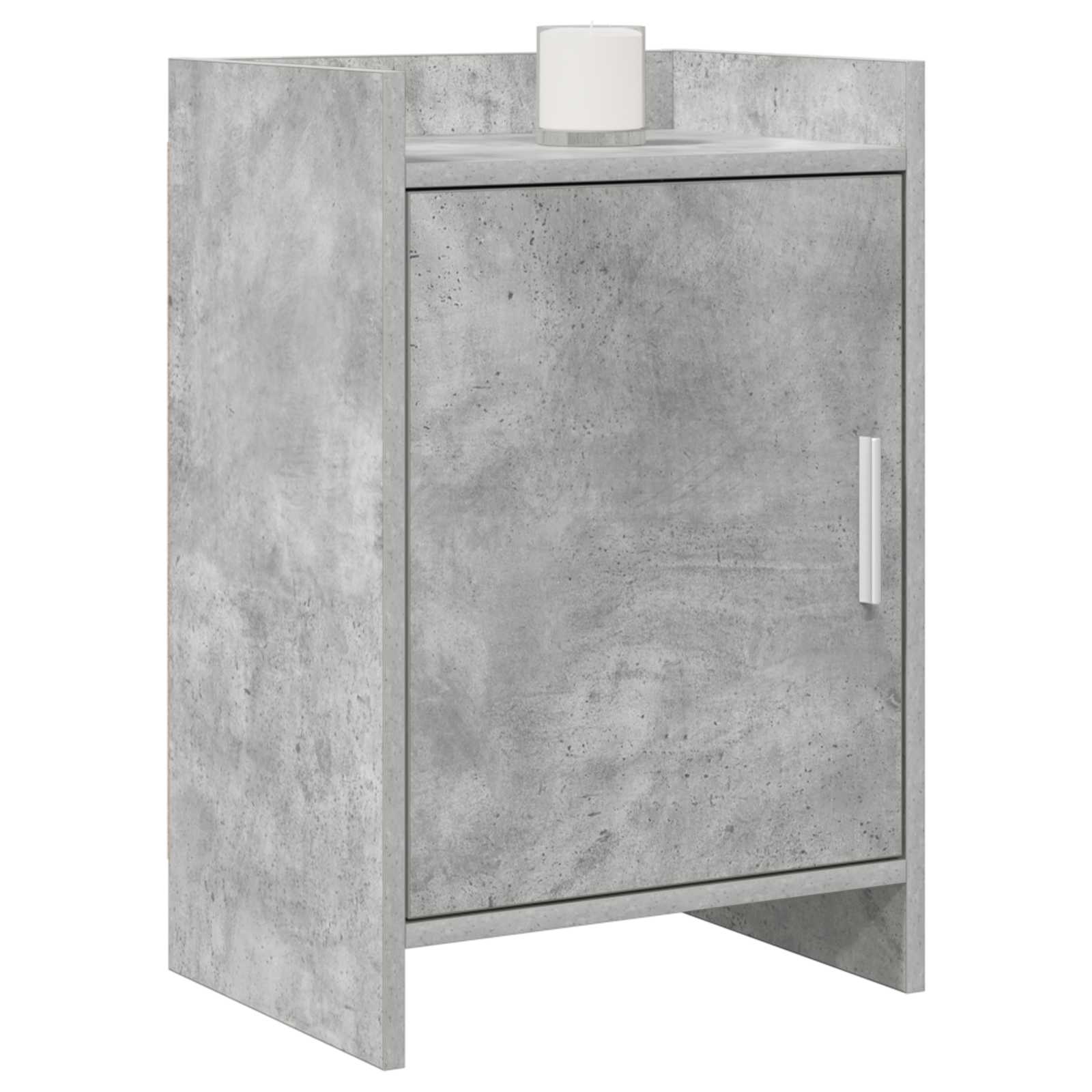 vidaXL Bedside Tables 2 pcs Concrete Grey 40 x 30 x 60 cm 2