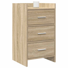 vidaXL Bedside Tables Sonoma Oak 40 x 36 x 70 cm Engineered Wood 2