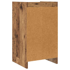 vidaXL Bedside Tables Old Wood 40 x 36 x 70 cm Engineered Wood 6
