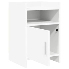 vidaXL Bedside Tables White 40 x 36 x 60 cm Engineered Wood 3