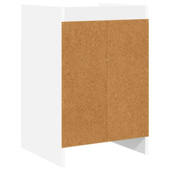 vidaXL Bedside Tables White 40 x 36 x 60 cm Engineered Wood 6