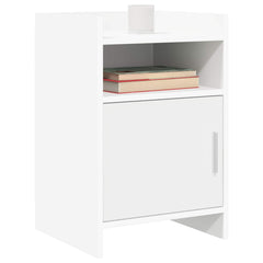 vidaXL Bedside Tables White 40 x 36 x 60 cm Engineered Wood 2
