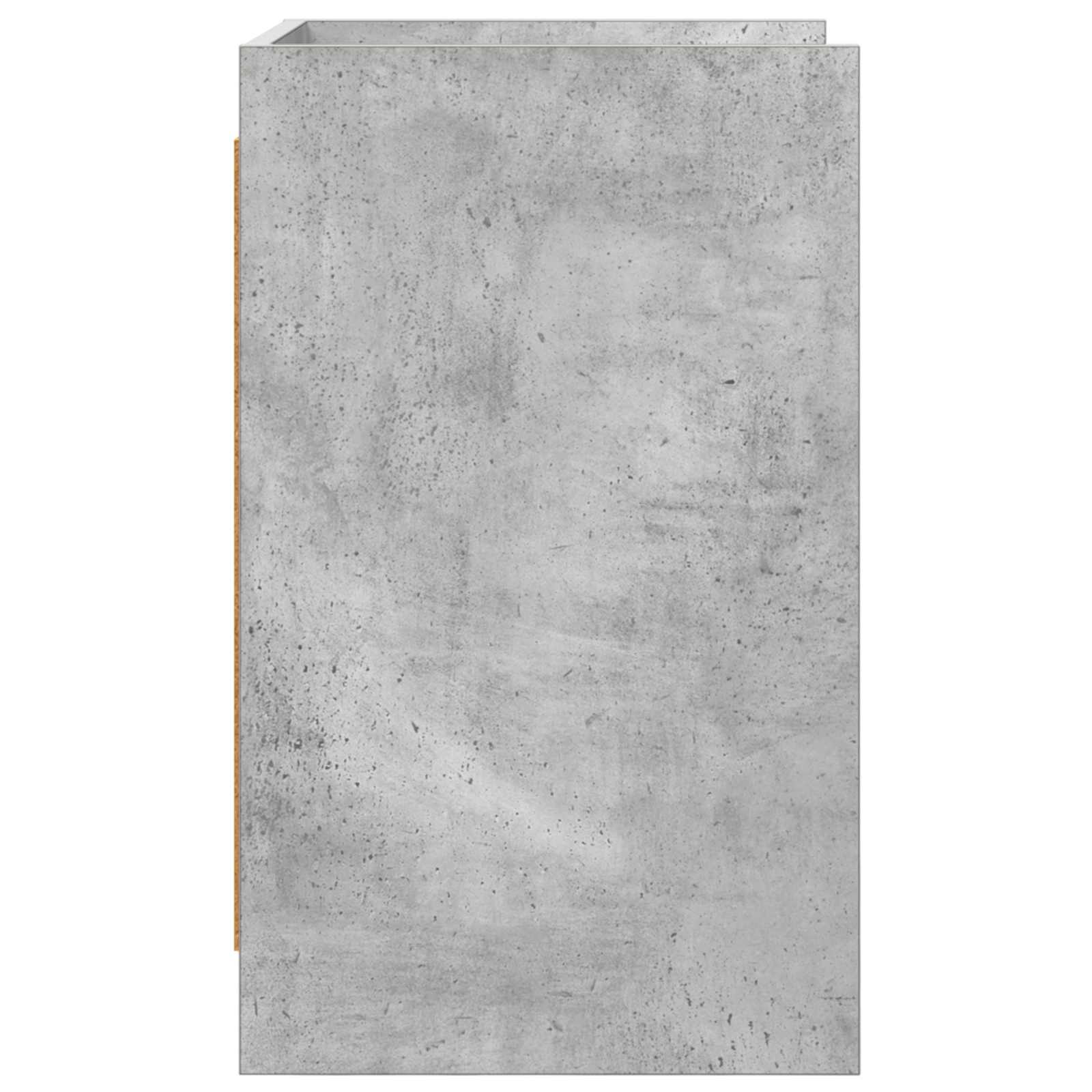 vidaXL Bedside Tables 2 pcs Concrete Grey 40 x 36 x 60 cm 5
