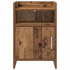 vidaXL Bedside Tables Old Wood 40 x 36 x 60 cm Engineered Wood 4