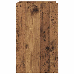 vidaXL Bedside Tables Old Wood 40 x 36 x 60 cm Engineered Wood 5