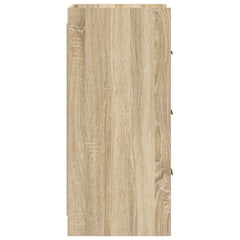 vidaXL Sideboard Sonoma Oak 40 x 36 x 80 cm Engineered Wood 5
