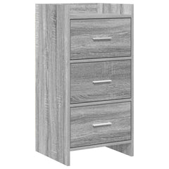 vidaXL Sideboard Grey Sonoma 40 x 36 x 80 cm Engineered Wood 2