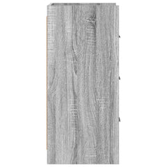vidaXL Sideboard Grey Sonoma 40 x 36 x 80 cm Engineered Wood 6