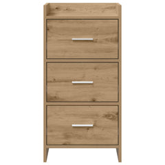 vidaXL Sideboard Artisan Oak 40 x 36 x 80 cm Engineered Wood 5