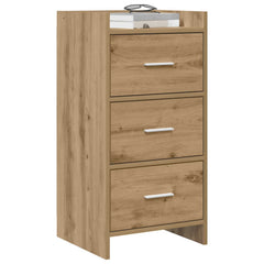 vidaXL Sideboard Artisan Oak 40 x 36 x 80 cm Engineered Wood 3