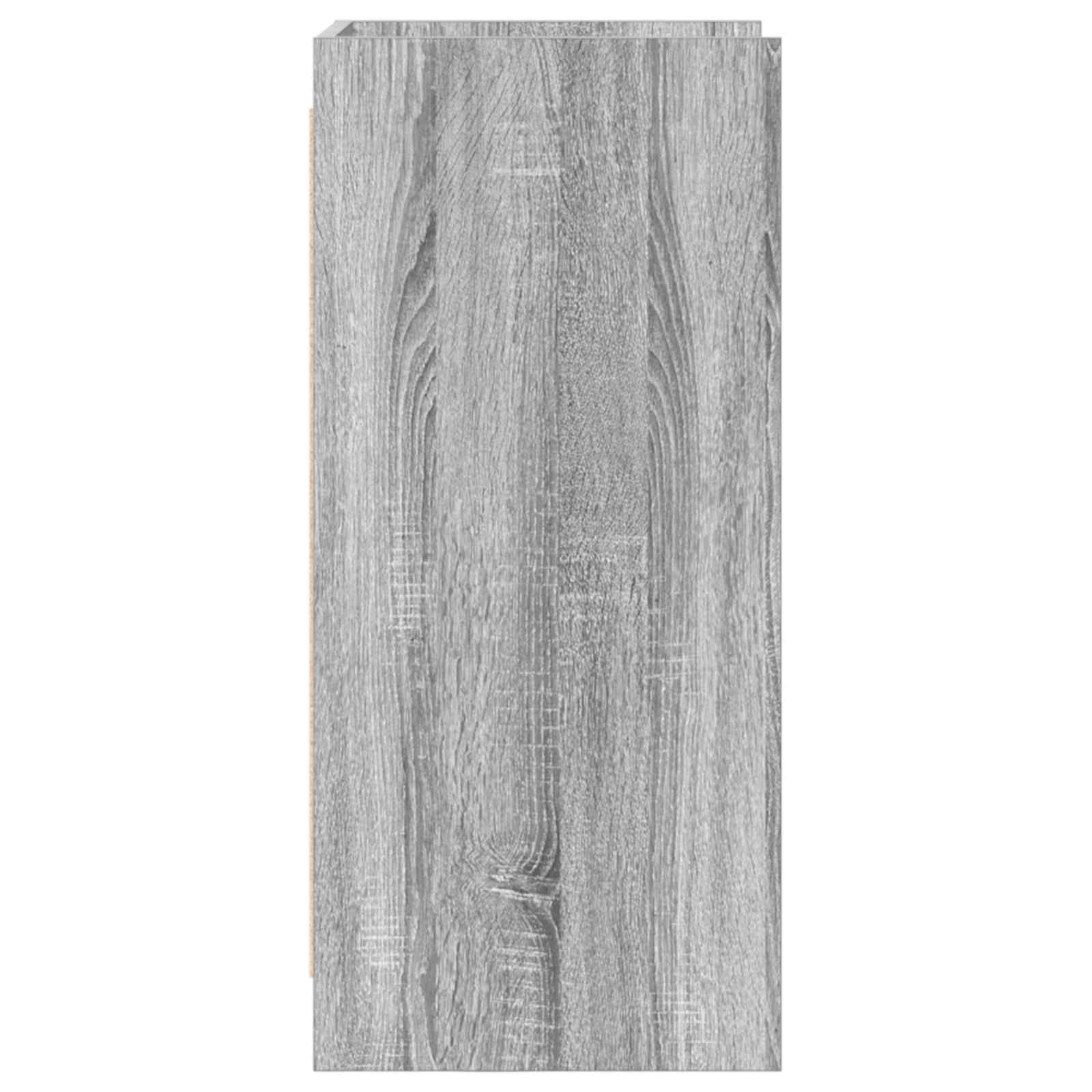 vidaXL Sideboard Grey Sonoma 40 x 36 x 80 cm Engineered Wood 5