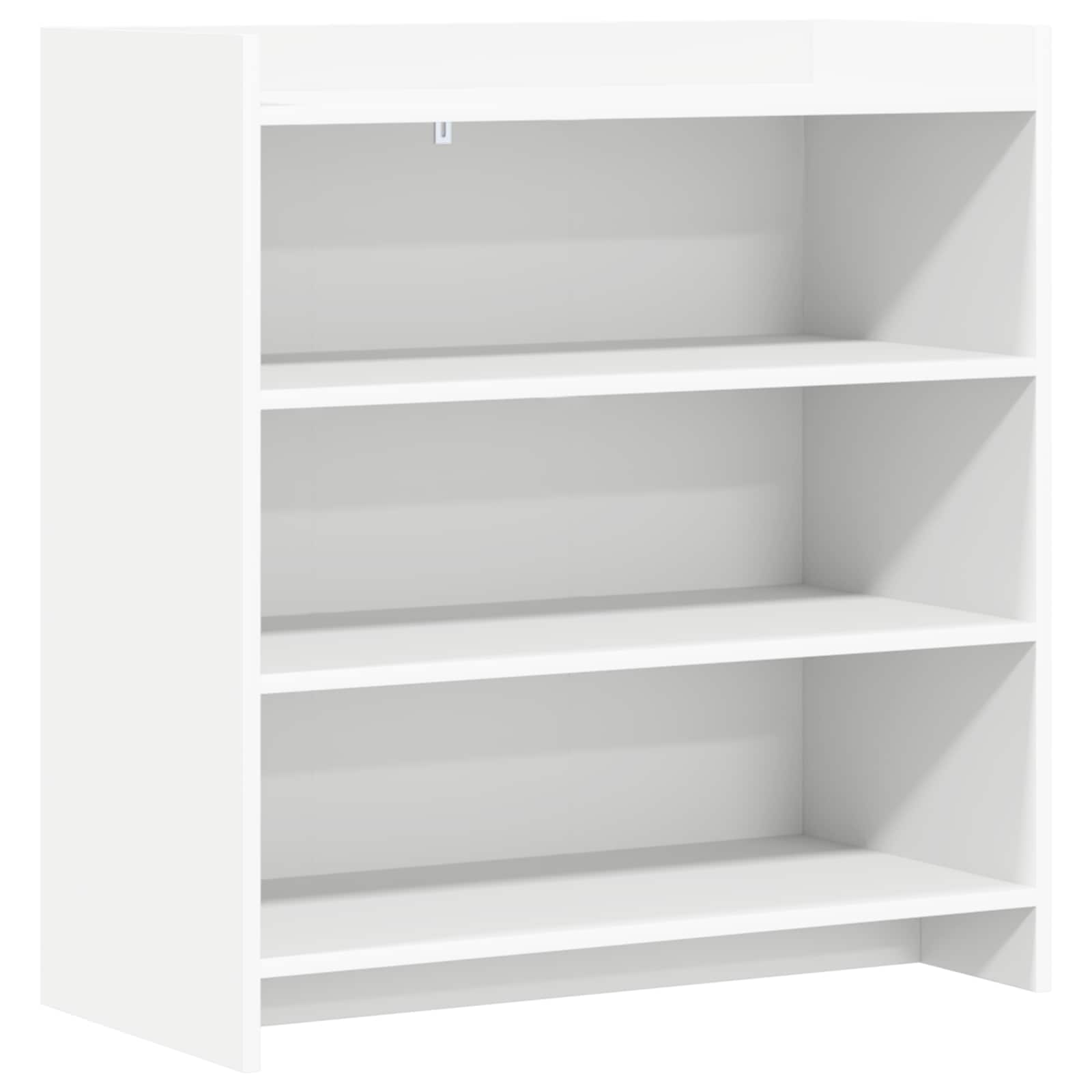 vidaXL Sideboard White 75 x 36 x 80 cm Engineered Wood 2