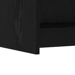 vidaXL Sideboard Black Oak 75 x 36 x 80 cm Engineered Wood 6