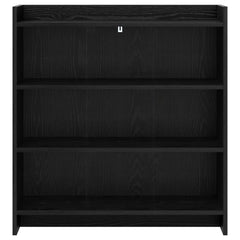 vidaXL Sideboard Black Oak 75 x 36 x 80 cm Engineered Wood 4