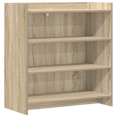 vidaXL Sideboard Sonoma Oak 75 x 36 x 80 cm Engineered Wood 2