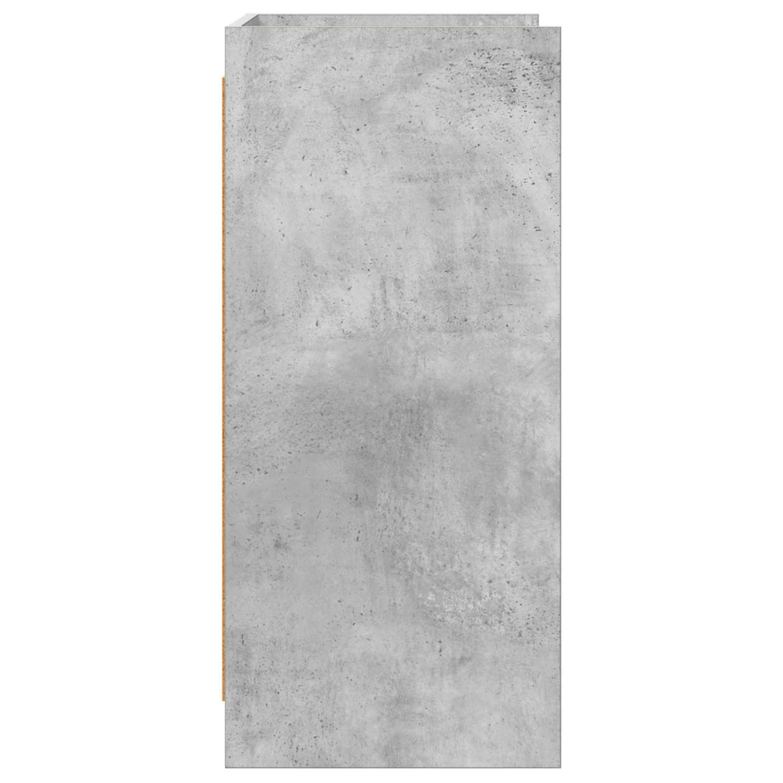 vidaXL Sideboard Concrete Grey 75 x 36 x 80 cm Engineered Wood 5