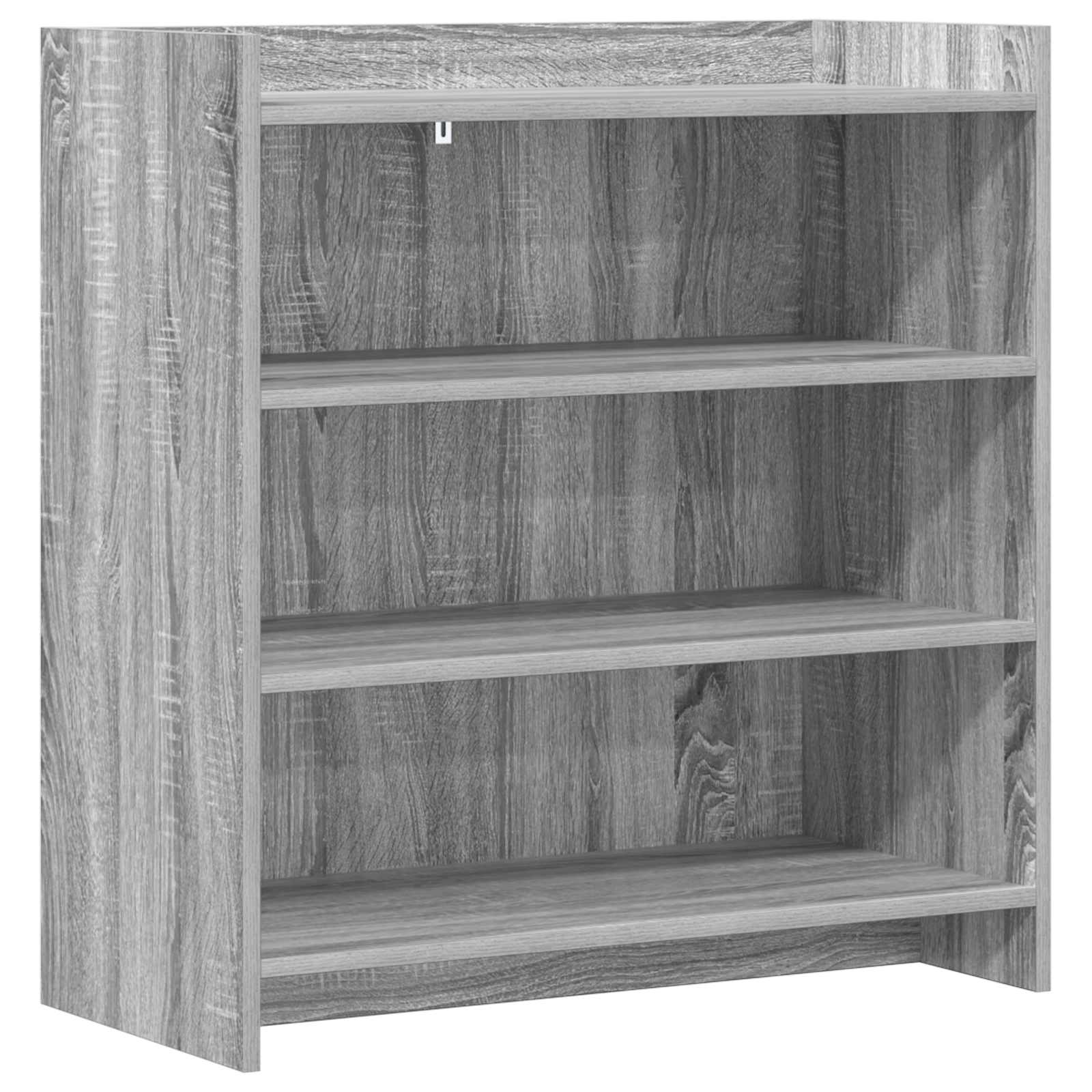 vidaXL Sideboard Grey Sonoma 75 x 36 x 80 cm Engineered Wood 2