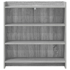 vidaXL Sideboard Grey Sonoma 75 x 36 x 80 cm Engineered Wood 4