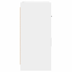 Sideboard 75 x 36 x 80 cm Engineered Wood White