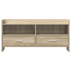 vidaXL TV Cabinet 100 x 33 x 47 cm Sonoma Oak Engineered Wood 5