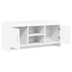 vidaXL TV Cabinet 102 x 33 x 47 cm White Engineered Wood 4