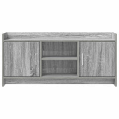 vidaXL TV Cabinet 102 x 33 x 47 cm Grey Sonoma Engineered Wood 5