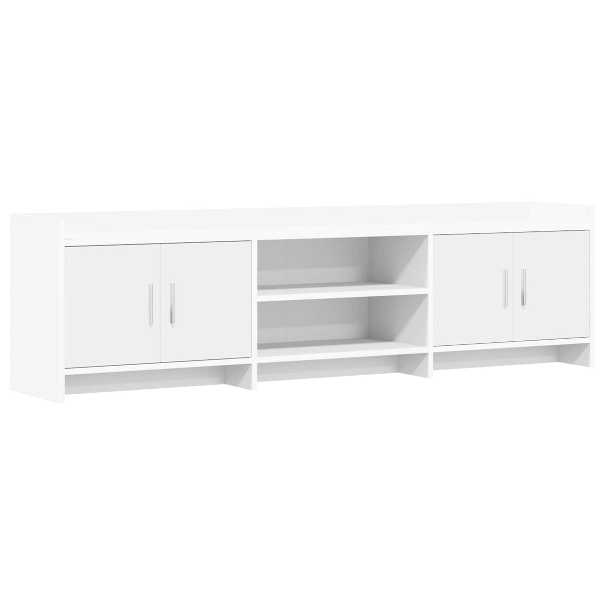 TV Cabinet 168 x 33 x 47 cm Engineered Wood White