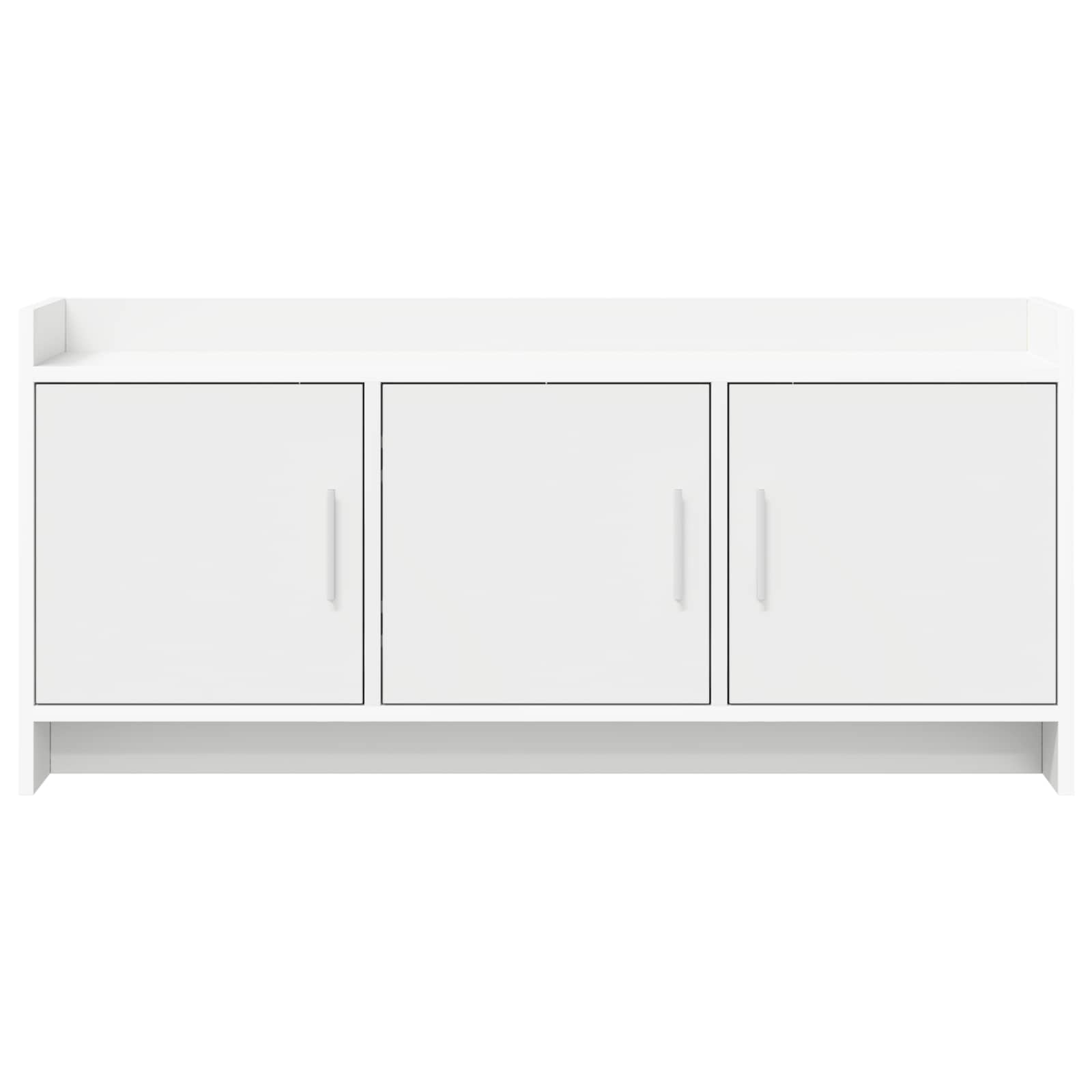 vidaXL TV Cabinet 102 x 33 x 47 cm White Engineered Wood 5