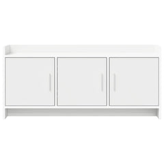 vidaXL TV Cabinet 102 x 33 x 47 cm White Engineered Wood 5