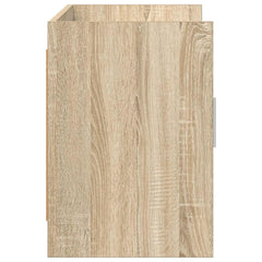 vidaXL TV Cabinet 102 x 33 x 47 cm Sonoma Oak Engineered Wood 6