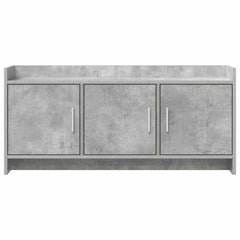 vidaXL TV Cabinet 102 x 33 x 47 cm Concrete Grey Engineered Wood 5